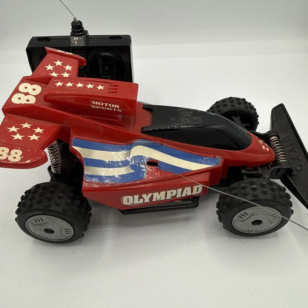Nikko Radio Control Olympiad Buggy 1/20 Scale Made in Korea 1980s-90s Vintage